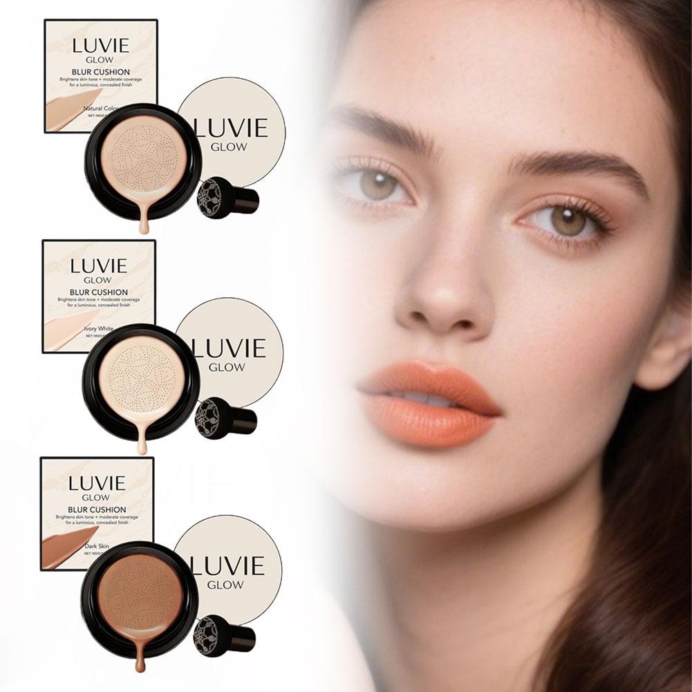 LUVIE GLOW Korean Mushroom Puf - Bb Cushion Korean 评论和价格